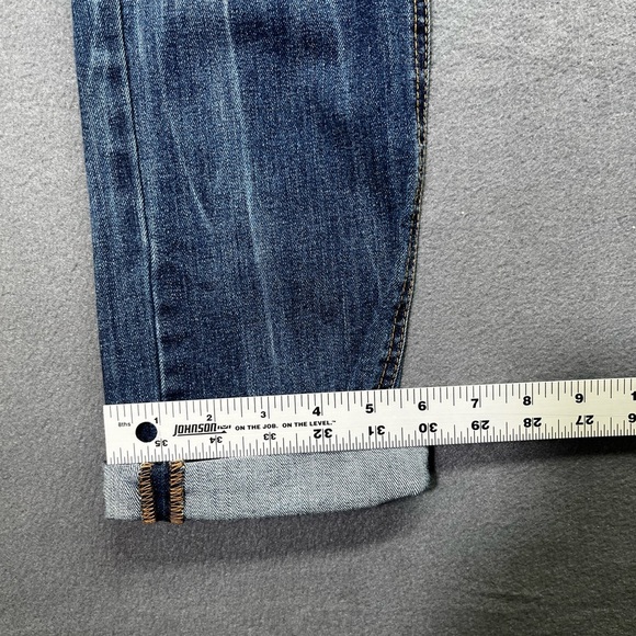 Seven7 Weekend Slim Fit Jeans Womens 6 Blue Stretch Denim Cute Comfy 1376 - Picture 7 of 10